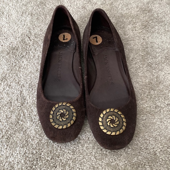 Jack Rogers suede flats - Picture 1 of 3